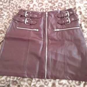 Mini above the knee skirt